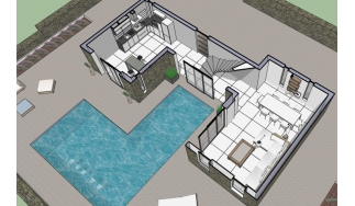 Draufsicht Erdgeschoss