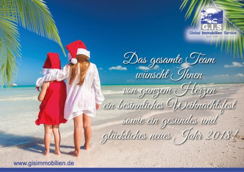 Weihnachts- und Neujahrsgrüße von G I S